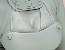 柔らかさを感じる谷間造形がお見事！メガハウス新作フィギュア「NARUTOギャルズ テマリ」監修中原型が展示！【メガホビ2018春】