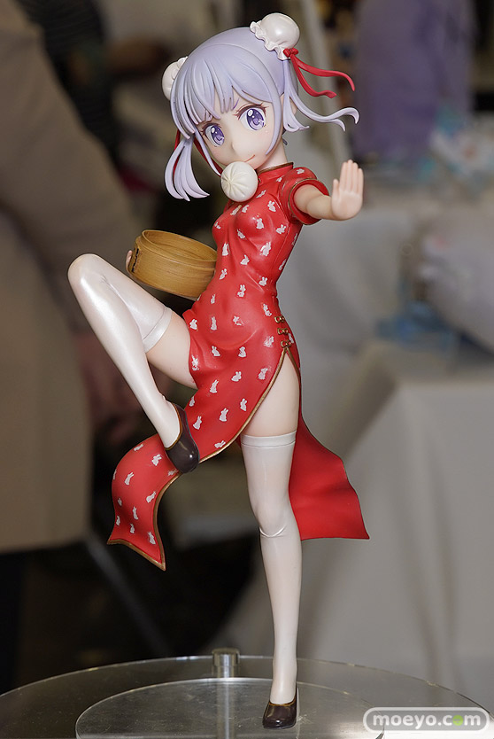 エモントイズの絵夢餐庁シリーズ NEW GAME！！ 涼風青葉(チャイナドレスVer.)の新作フィギュア彩色サンプル画像01