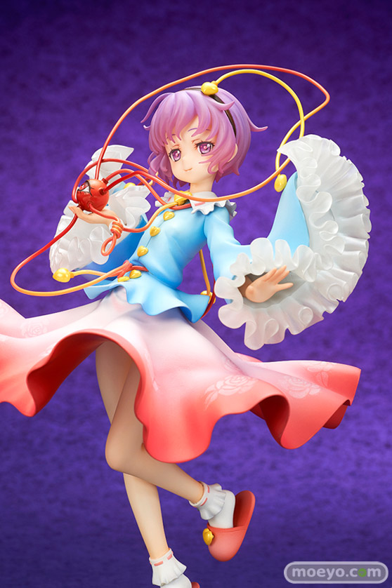 キューズQの東方プロジェクト “怨霊も恐れ怯む少女” 古明地さとりの新作フィギュア彩色サンプル画像08