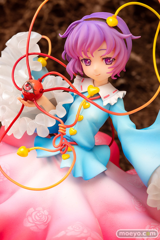 キューズQの東方プロジェクト “怨霊も恐れ怯む少女” 古明地さとりの新作フィギュア彩色サンプル画像10