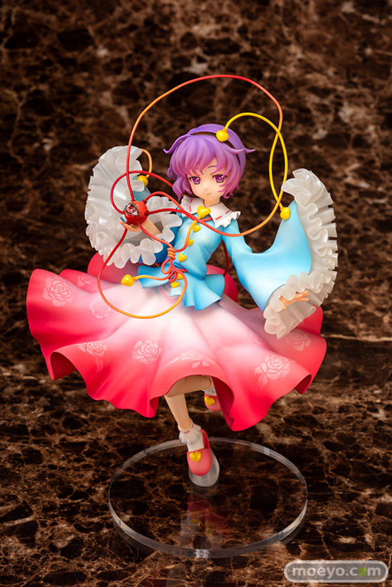 キューズQの東方プロジェクト “怨霊も恐れ怯む少女” 古明地さとりの新作フィギュア彩色サンプル画像12