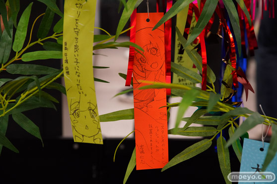 JR秋葉原駅にて〈物語〉シリーズ「七夕展示」の開催09