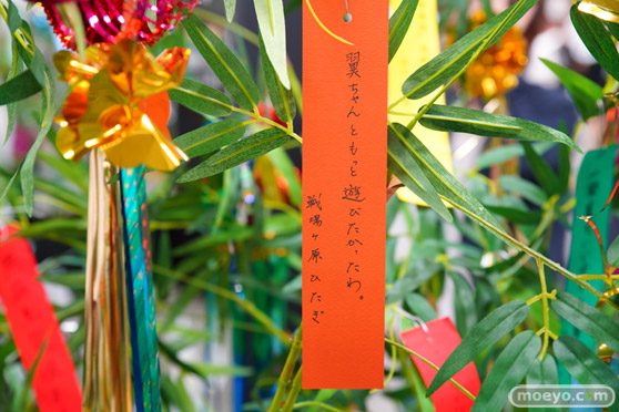 JR秋葉原駅にて〈物語〉シリーズ「七夕展示」の開催11