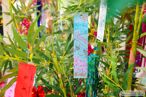 JR秋葉原駅にて〈物語〉シリーズ「七夕展示」の開催19