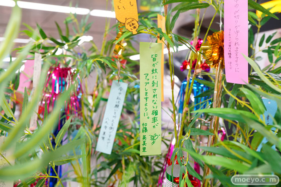 JR秋葉原駅にて〈物語〉シリーズ「七夕展示」の開催24