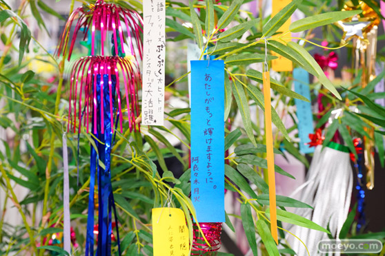 JR秋葉原駅にて〈物語〉シリーズ「七夕展示」の開催25