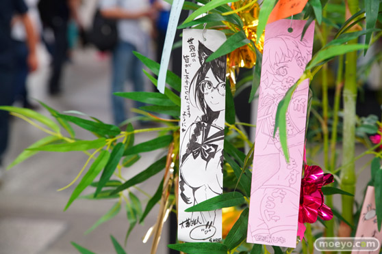 JR秋葉原駅にて〈物語〉シリーズ「七夕展示」の開催27