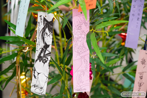 JR秋葉原駅にて〈物語〉シリーズ「七夕展示」の開催28