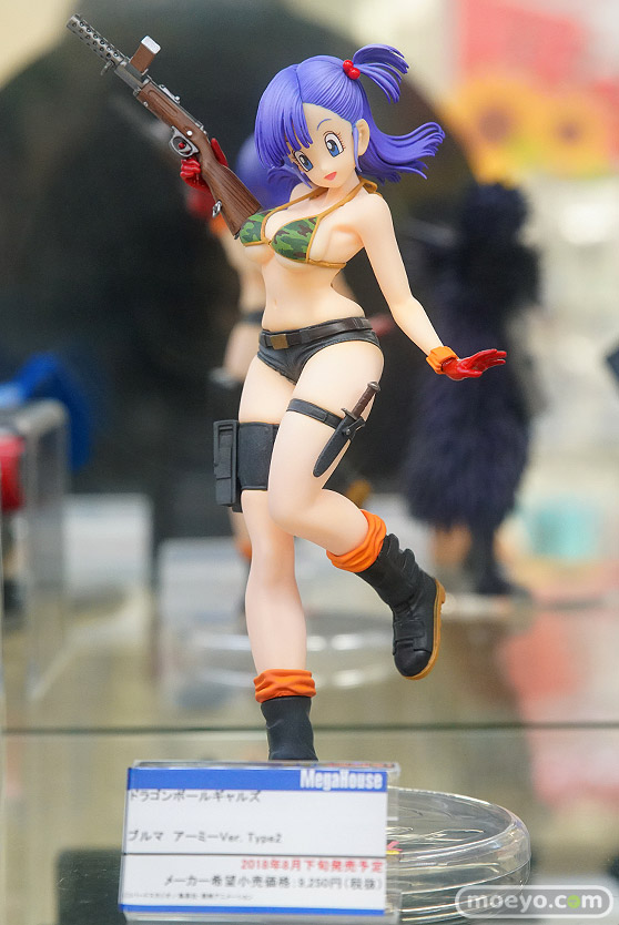 メガハウスのドラゴンボールギャルズ ブルマ アーミーVer. Type2の新作フィギュア彩色サンプル画像01