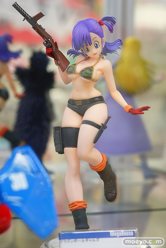 メガハウスのドラゴンボールギャルズ ブルマ アーミーVer. Type2の新作フィギュア彩色サンプル画像02