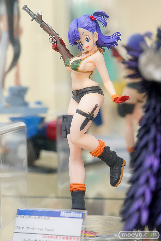 メガハウスのドラゴンボールギャルズ ブルマ アーミーVer. Type2の新作フィギュア彩色サンプル画像03