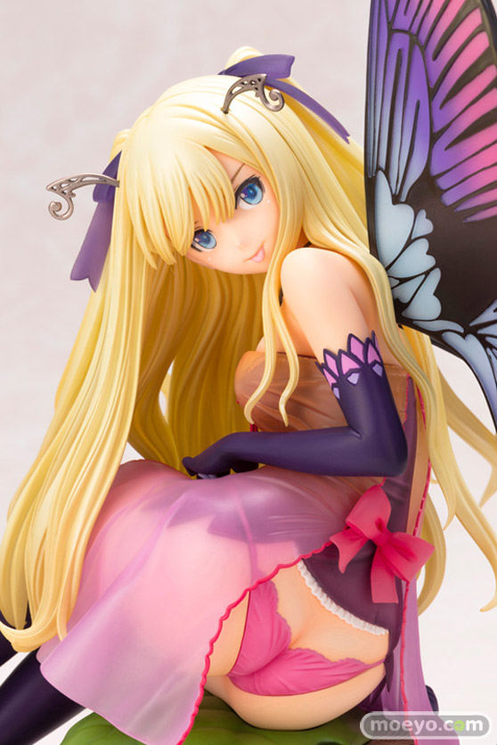 コトブキヤの4-Leaves Tony’sヒロインコレクション 紫陽花の妖精 アナベルの新作フィギュア彩色サンプル画像05