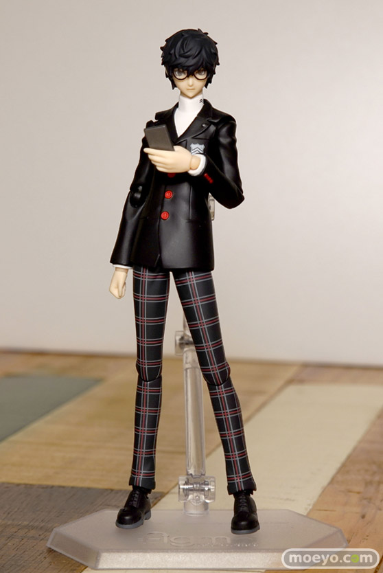 マックスファクトリーのfigma ペルソナ5 主人公の新作フィギュア彩色サンプル画像01