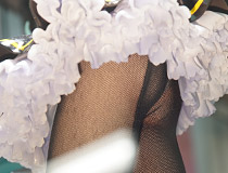 フリーイング新作フィギュア「B-STYLE 初音ミク Project DIVA Arcade 初音ミク マイディアバニーVer.」彩色サンプルが展示！