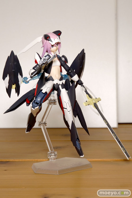 マックスファクトリーのfigma アリス・ギア・アイギス 比良坂夜露の新作フィギュア彩色サンプル画像03