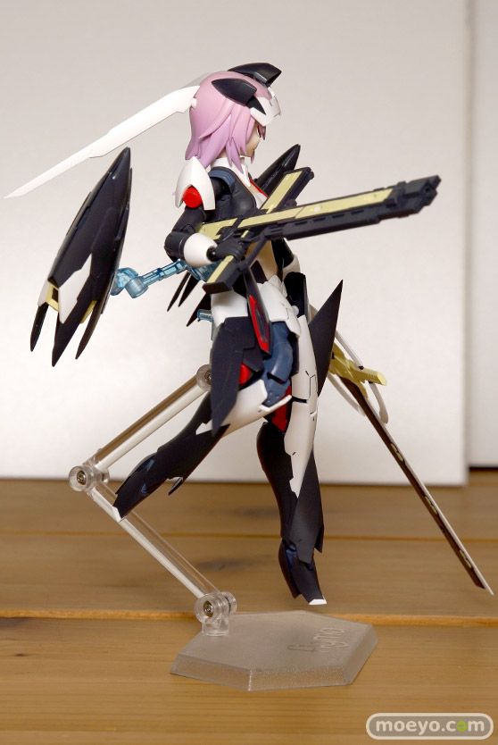 マックスファクトリーのfigma アリス・ギア・アイギス 比良坂夜露の新作フィギュア彩色サンプル画像04