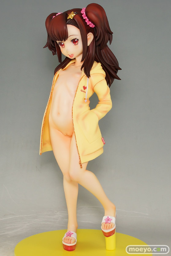 ダイキ工業の無道叡智デザイン お豆ちゃん[小豆島夏乃] の新作アダルトフィギュア彩色サンプルキャストオフ画像01