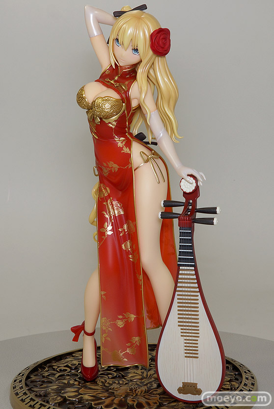 スカイチューブの金蓮 Jin-Lian 紅玉Ver.の新作アダルトフィギュア彩色サンプル画像08