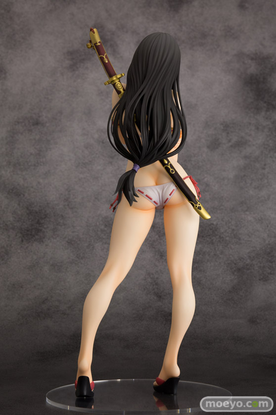 オーキッドシードのクイーンズブレイド 美しき闘士たち 武者巫女 トモエの新作フィギュア彩色サンプル画像05