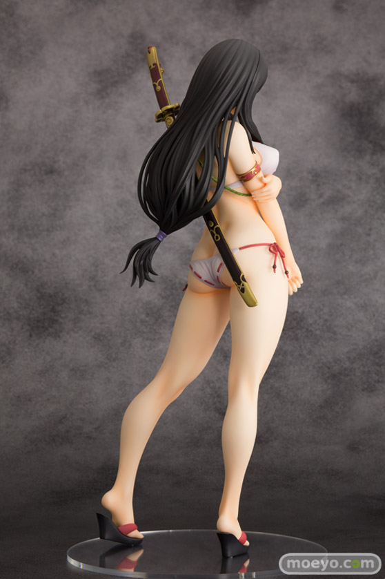 オーキッドシードのクイーンズブレイド 美しき闘士たち 武者巫女 トモエの新作フィギュア彩色サンプル画像06
