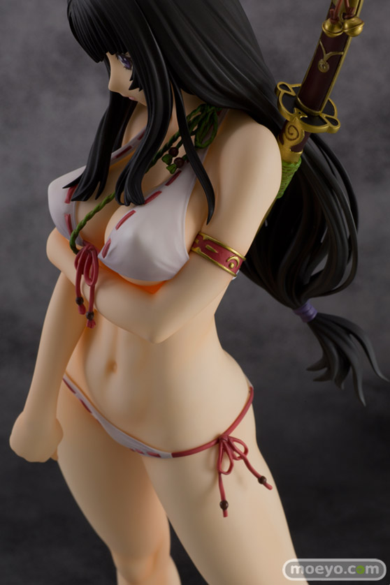 オーキッドシードのクイーンズブレイド 美しき闘士たち 武者巫女 トモエの新作フィギュア彩色サンプル画像11