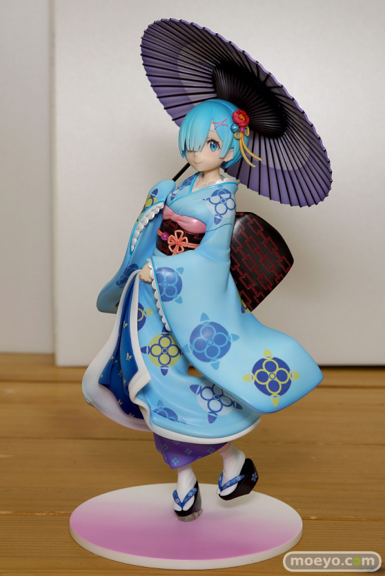 KADOKAWAのRe:ゼロから始める異世界生活 レム 浮世絵Ver.の新作フィギュア彩色サンプル画像02