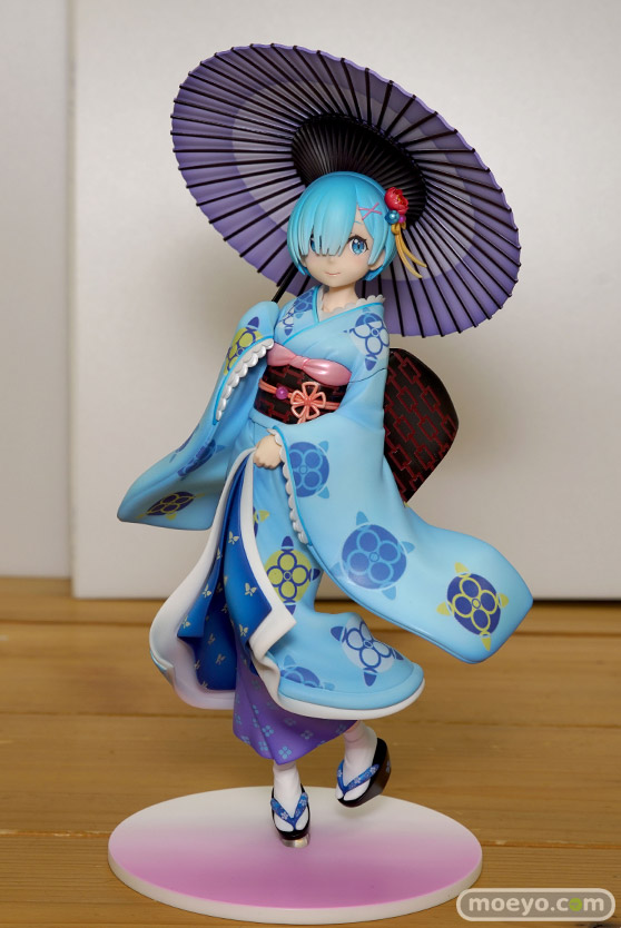 KADOKAWAのRe:ゼロから始める異世界生活 レム 浮世絵Ver.の新作フィギュア彩色サンプル画像03