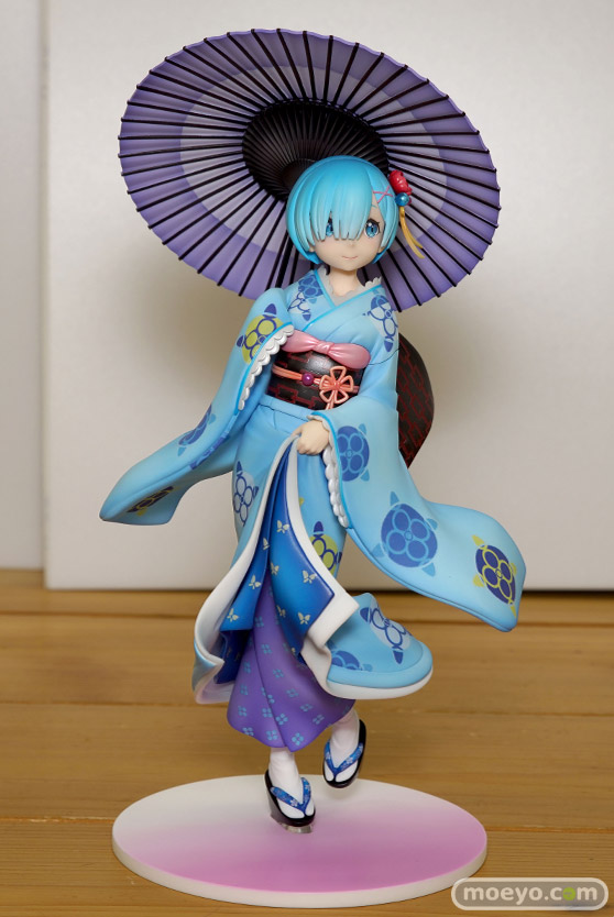 KADOKAWAのRe:ゼロから始める異世界生活 レム 浮世絵Ver.の新作フィギュア彩色サンプル画像05