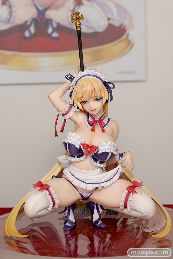 PROGRESSのPEACH メイドフィギュアシリーズ 真由梨・マリアーニの新作フィギュア彩色サンプル画像01