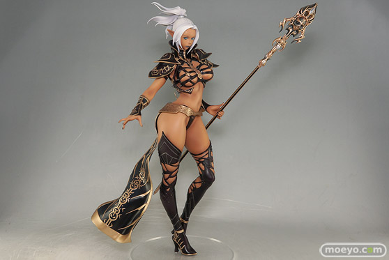 オーキッドシードのリネージュ2 ダークエルフ 褐色肌 限定版の新作フィギュア彩色サンプル撮りおろし画像02