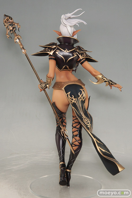 オーキッドシードのリネージュ2 ダークエルフ 褐色肌 限定版の新作フィギュア彩色サンプル撮りおろし画像05