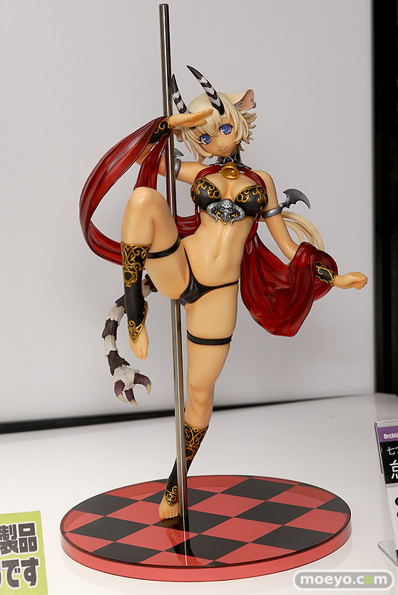 オーキッドシードの七つの大罪 魔王黙示録 怠惰の章 艶舞ショータイムノ節 黒衣ノ項の新作フィギュア彩色サンプル画像01