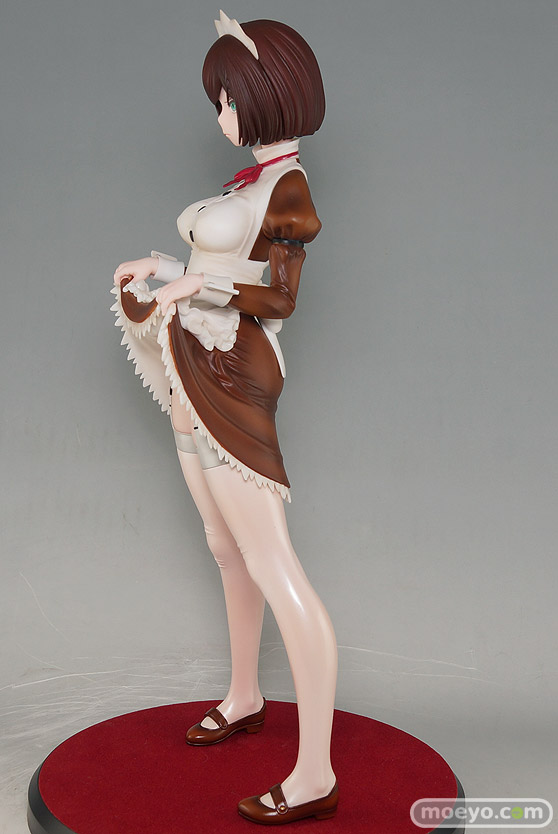 ダイキ工業の嫌な顔されながらおパンツ見せてもらいたいフィギュア メイドの伊東ちとせさん クラシックブラウンの新作フィギュア彩色サンプル画像07