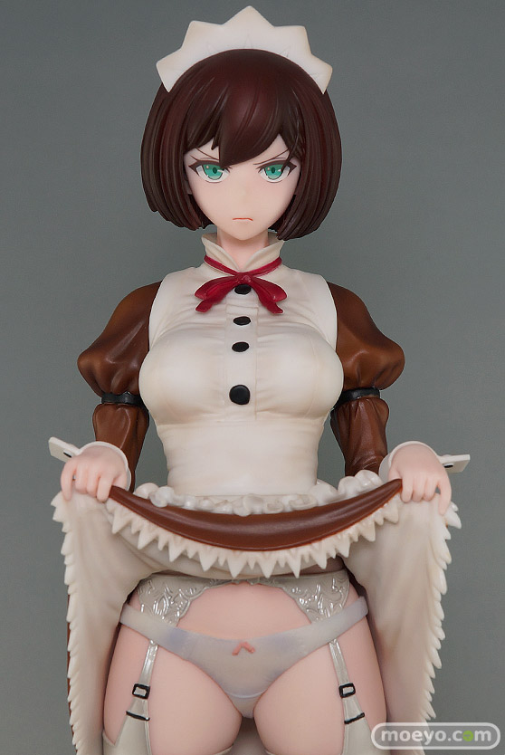 ダイキ工業の嫌な顔されながらおパンツ見せてもらいたいフィギュア メイドの伊東ちとせさん クラシックブラウンの新作フィギュア彩色サンプル画像09