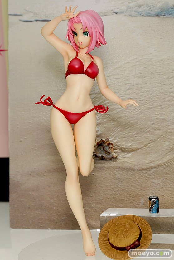 メガハウスのNARUTOギャルズ NARUTO-ナルト- 疾風伝 春野サクラ Ver.Splashの新作フィギュア彩色サンプル画像03