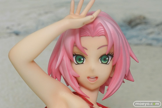 メガハウスのNARUTOギャルズ NARUTO-ナルト- 疾風伝 春野サクラ Ver.Splashの新作フィギュア彩色サンプル画像05