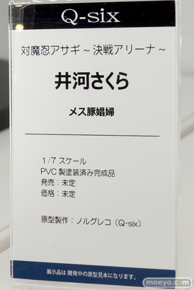 Q-sixの新作アダルトフィギュア 対魔忍アサギ ～決戦アリーナ～ 井河さくら メス豚娼婦 の監修中原型画像12