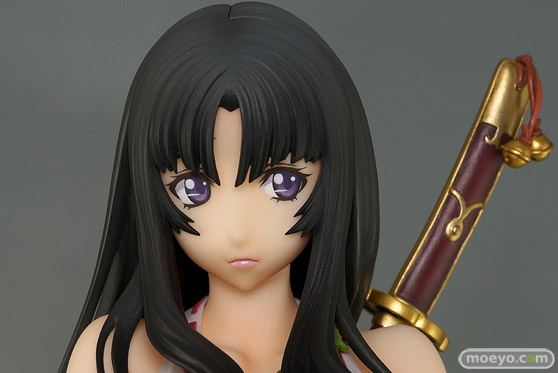 オーキッドシードのクイーンズブレイド 美しき闘士たち 武者巫女 トモエの新作フィギュア彩色サンプル撮りおろし画像12