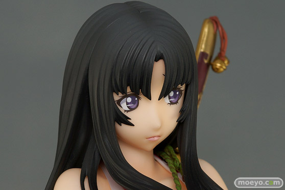 オーキッドシードのクイーンズブレイド 美しき闘士たち 武者巫女 トモエの新作フィギュア彩色サンプル撮りおろし画像13