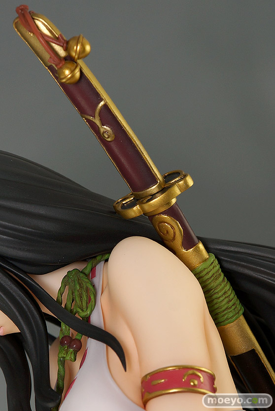 オーキッドシードのクイーンズブレイド 美しき闘士たち 武者巫女 トモエの新作フィギュア彩色サンプル撮りおろし画像27