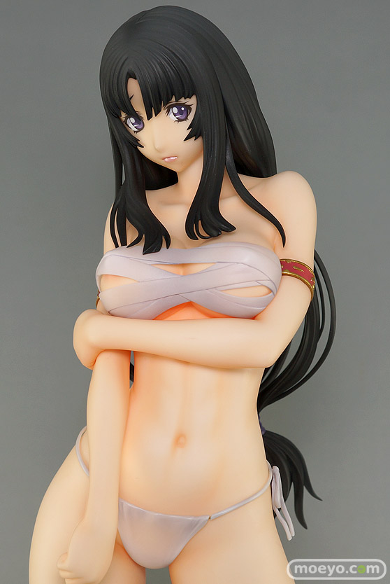 オーキッドシードのクイーンズブレイド 美しき闘士たち 武者巫女 トモエの新作フィギュア彩色サンプル撮りおろし画像38