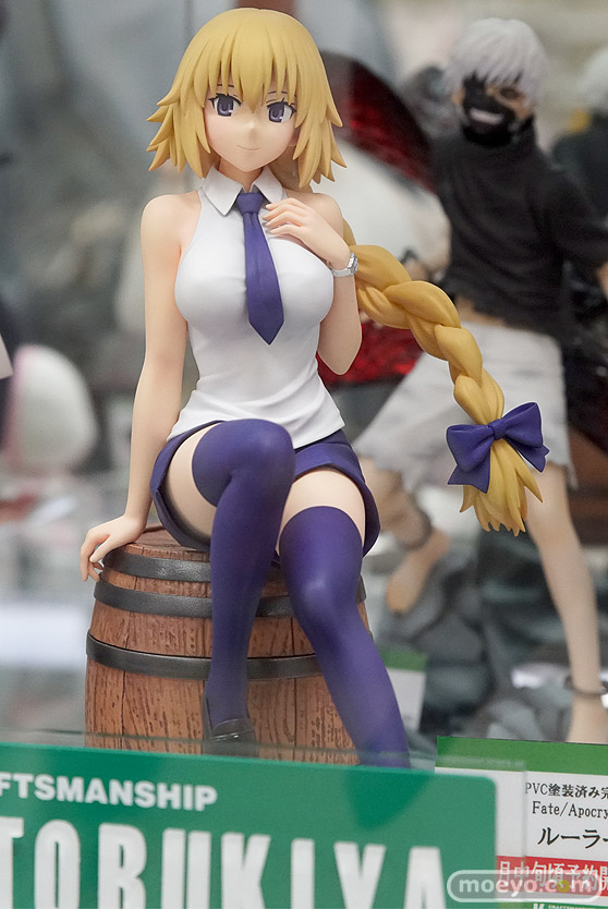 コトブキヤの新作フィギュア Fate/Apocrypha ルーラー　の彩色サンプル画像03