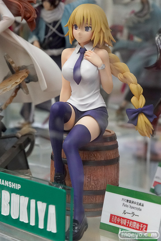 コトブキヤの新作フィギュア Fate/Apocrypha ルーラー　の彩色サンプル画像04