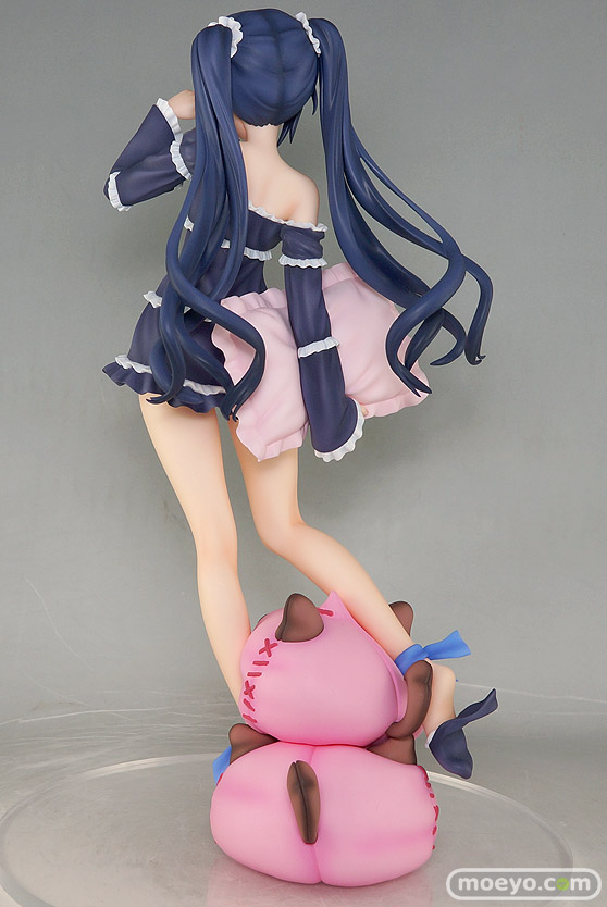 ブロッコリーの新作フィギュア　超次元ゲイム ネプテューヌ ノワール 寝起きVer.　の新作フィギュア彩色サンプル撮りおろし画像05