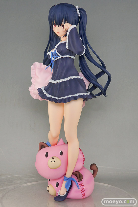 ブロッコリーの新作フィギュア　超次元ゲイム ネプテューヌ ノワール 寝起きVer.　の新作フィギュア彩色サンプル撮りおろし画像07