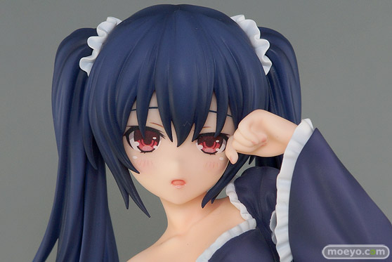 ブロッコリーの新作フィギュア　超次元ゲイム ネプテューヌ ノワール 寝起きVer.　の新作フィギュア彩色サンプル撮りおろし画像09