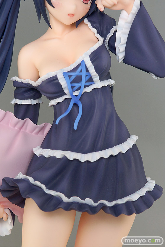 ブロッコリーの新作フィギュア　超次元ゲイム ネプテューヌ ノワール 寝起きVer.　の新作フィギュア彩色サンプル撮りおろし画像12