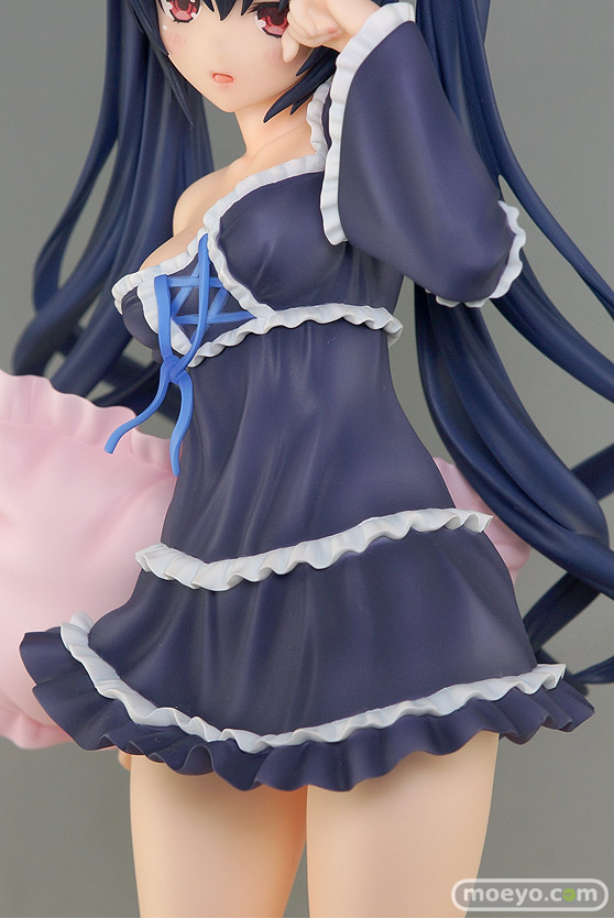 ブロッコリーの新作フィギュア　超次元ゲイム ネプテューヌ ノワール 寝起きVer.　の新作フィギュア彩色サンプル撮りおろし画像15