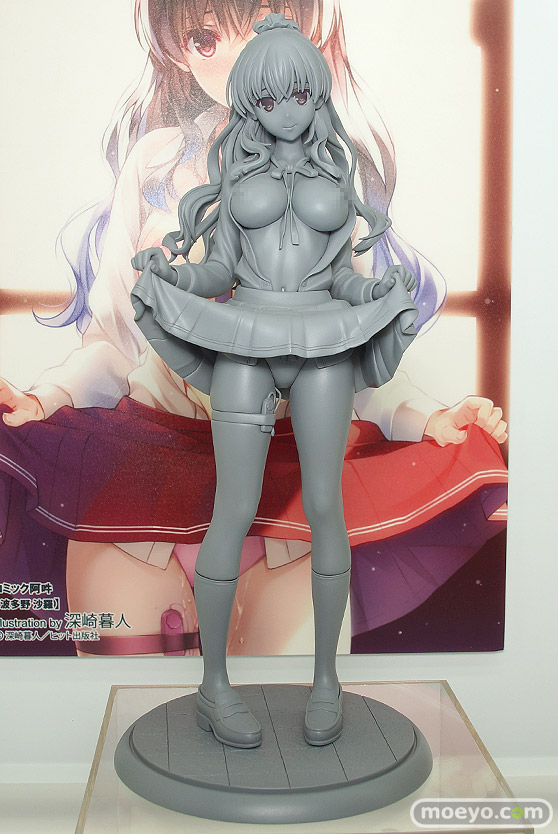 スカイチューブの新作アダルトフィギュア 波多野沙羅 illustration by 深崎暮人 の監修中原型画像01