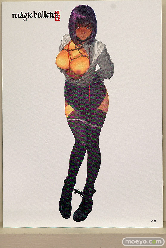 マジックバレットの新作アダルトフィギュア 誉オリジナルキャラクター 艶姿 弐 の看守中彩色サンプル画像15